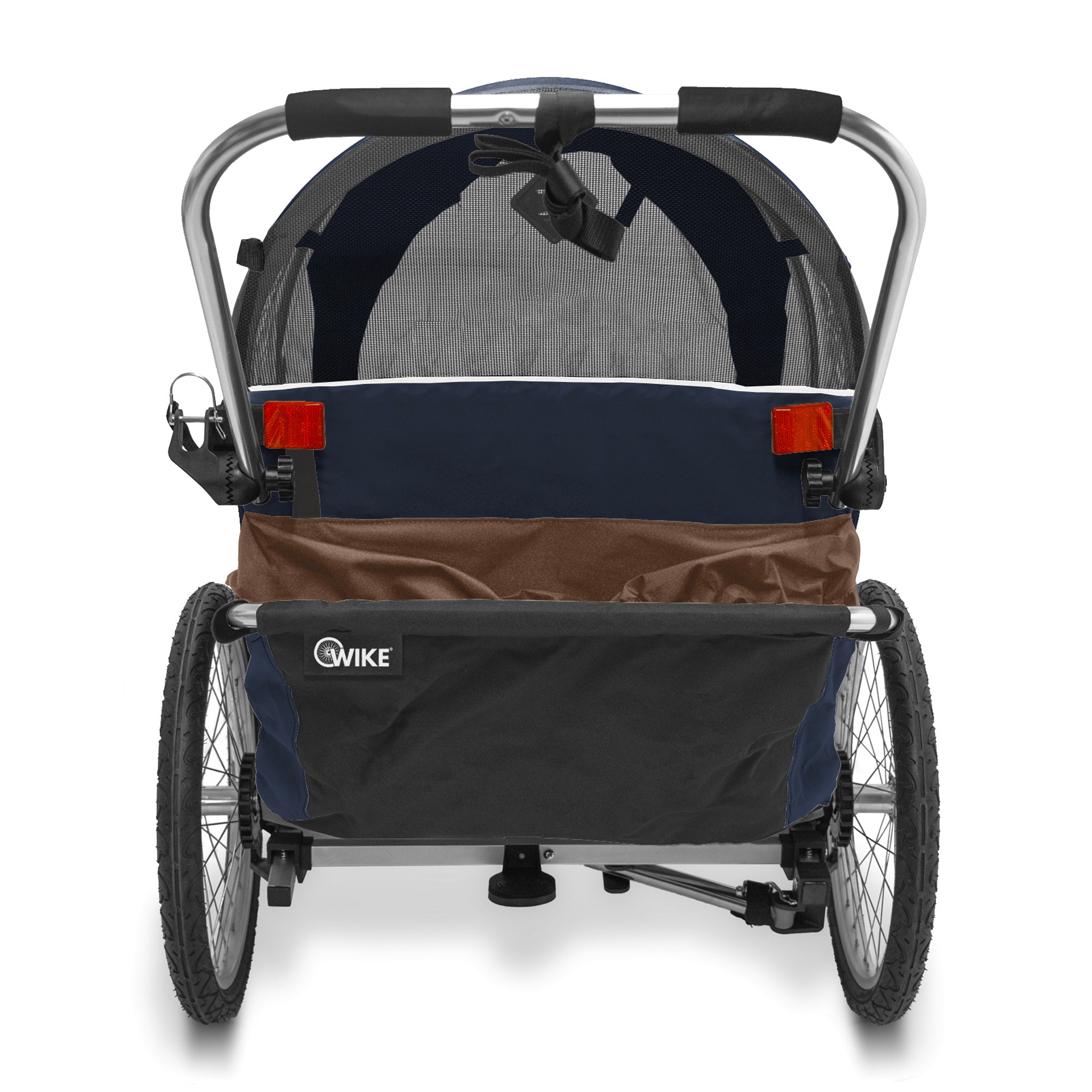 Double dog hot sale bike trailer